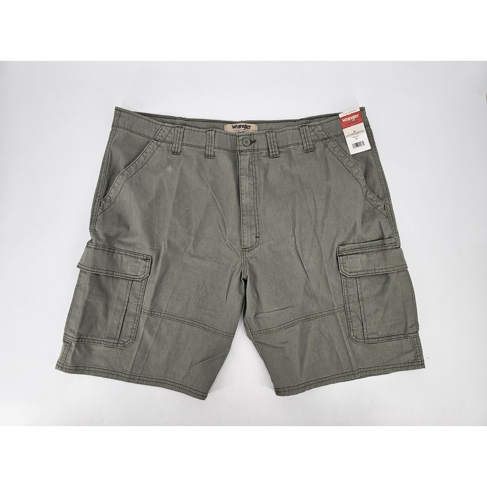 NWT Wrangle Authentics Shorts Men's Size 44 Cargo Pockets Outdoors‎ Green